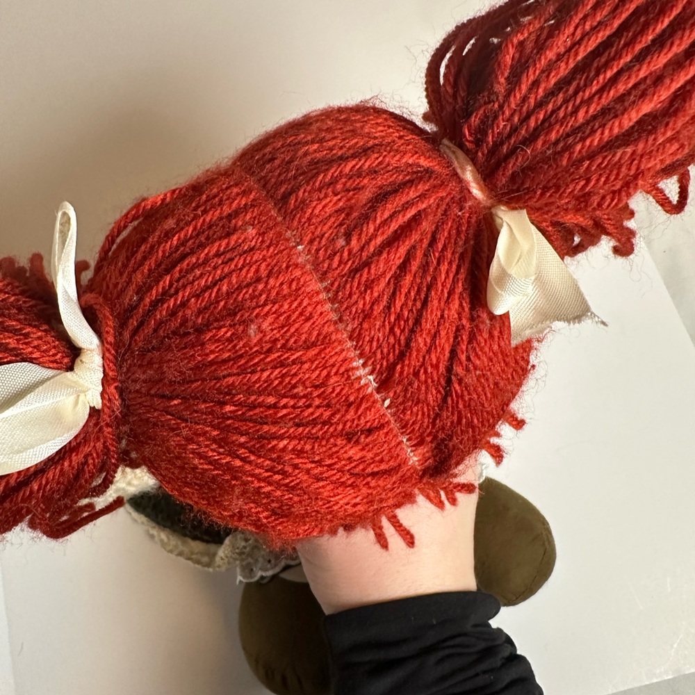 Handmade Branigan Weavers Irish Redhead 15” Stuffed Rag Doll made in Ireland - Picture 5 of 12